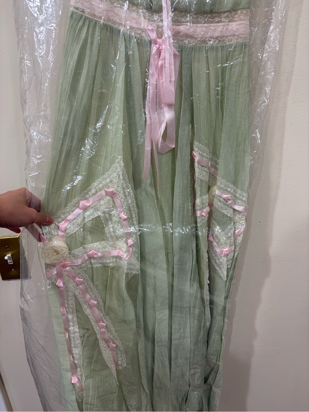 NEW LaceMade Green Kite Dress - Picture 11 of 16